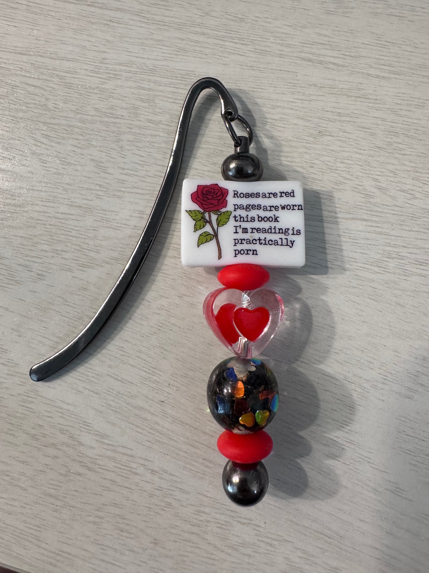 Roses are read pages are torn this book I’m reading is practically porn