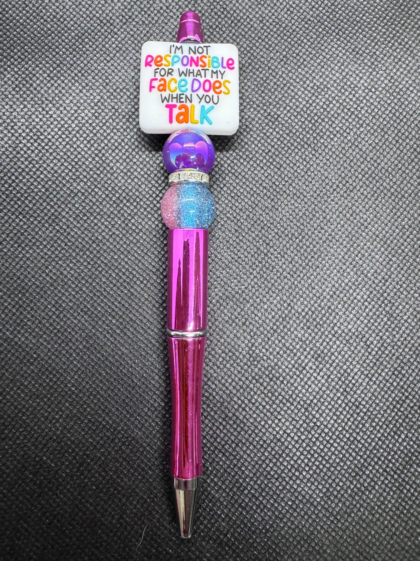 I’m not responsible for what my face does when you talk