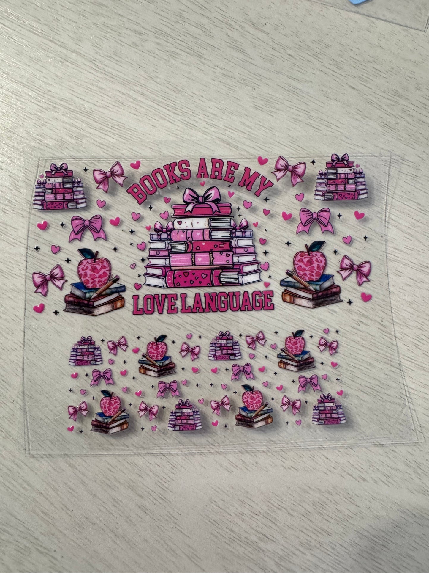 Books are my love language