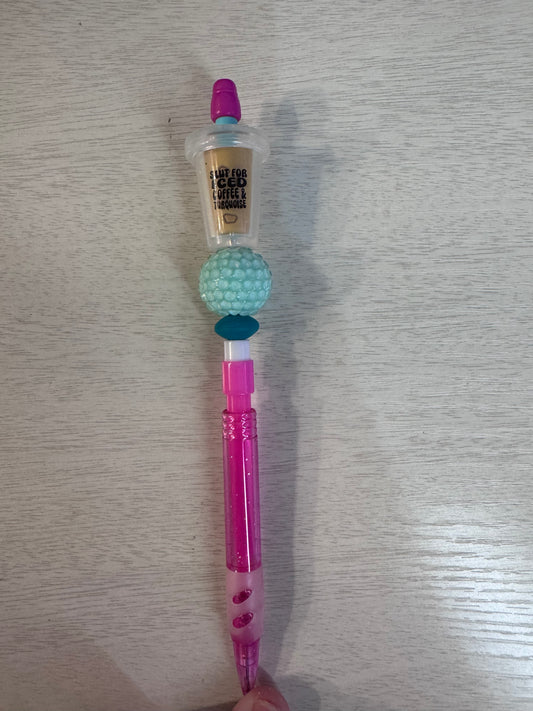 Slut for iced coffee and turquoise