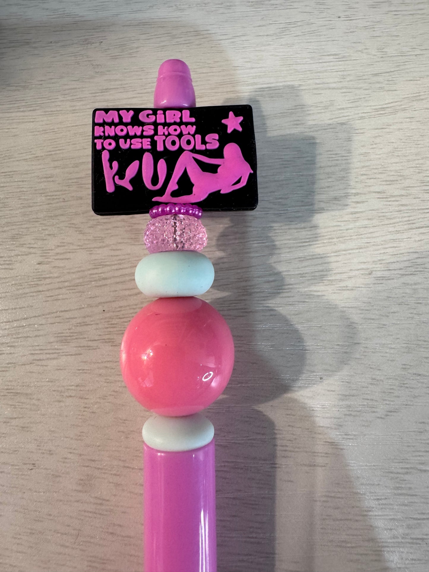 My girl knows how to use tools