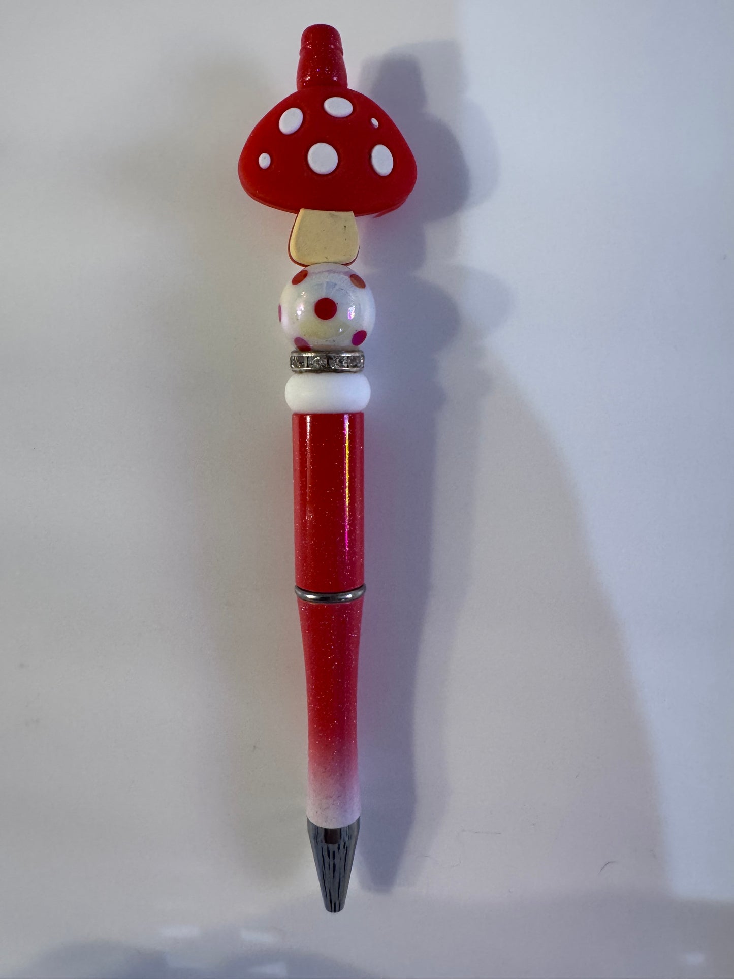 Red polka dot mushroom