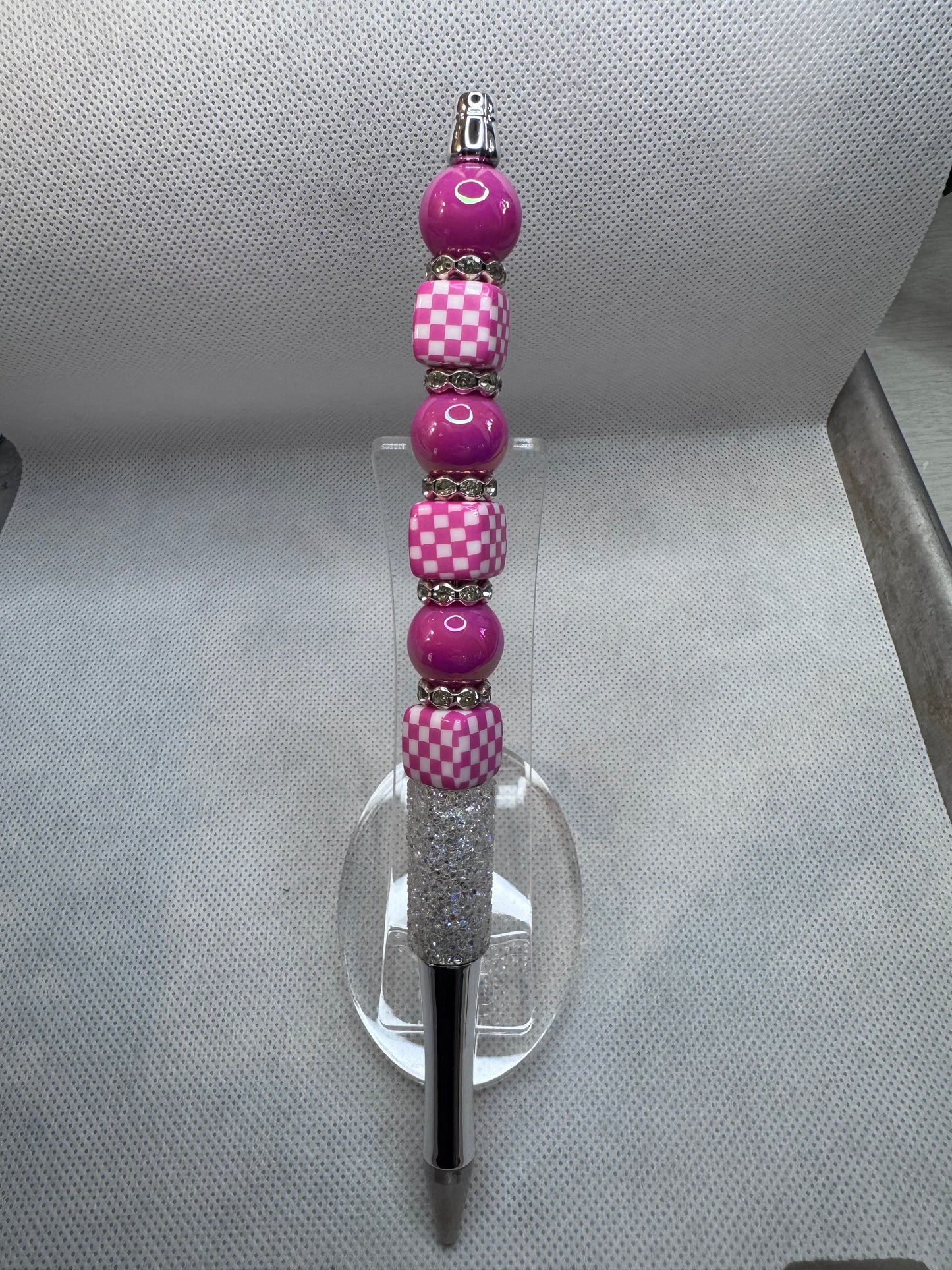 Speciality extended pink beaded