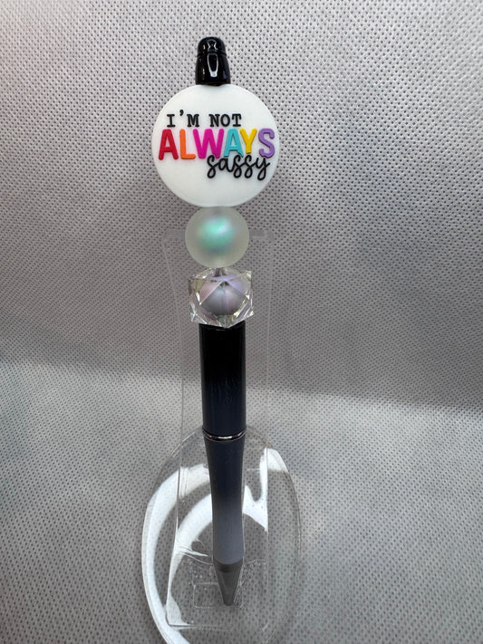 I’m not always sassy, sometimes I sleep