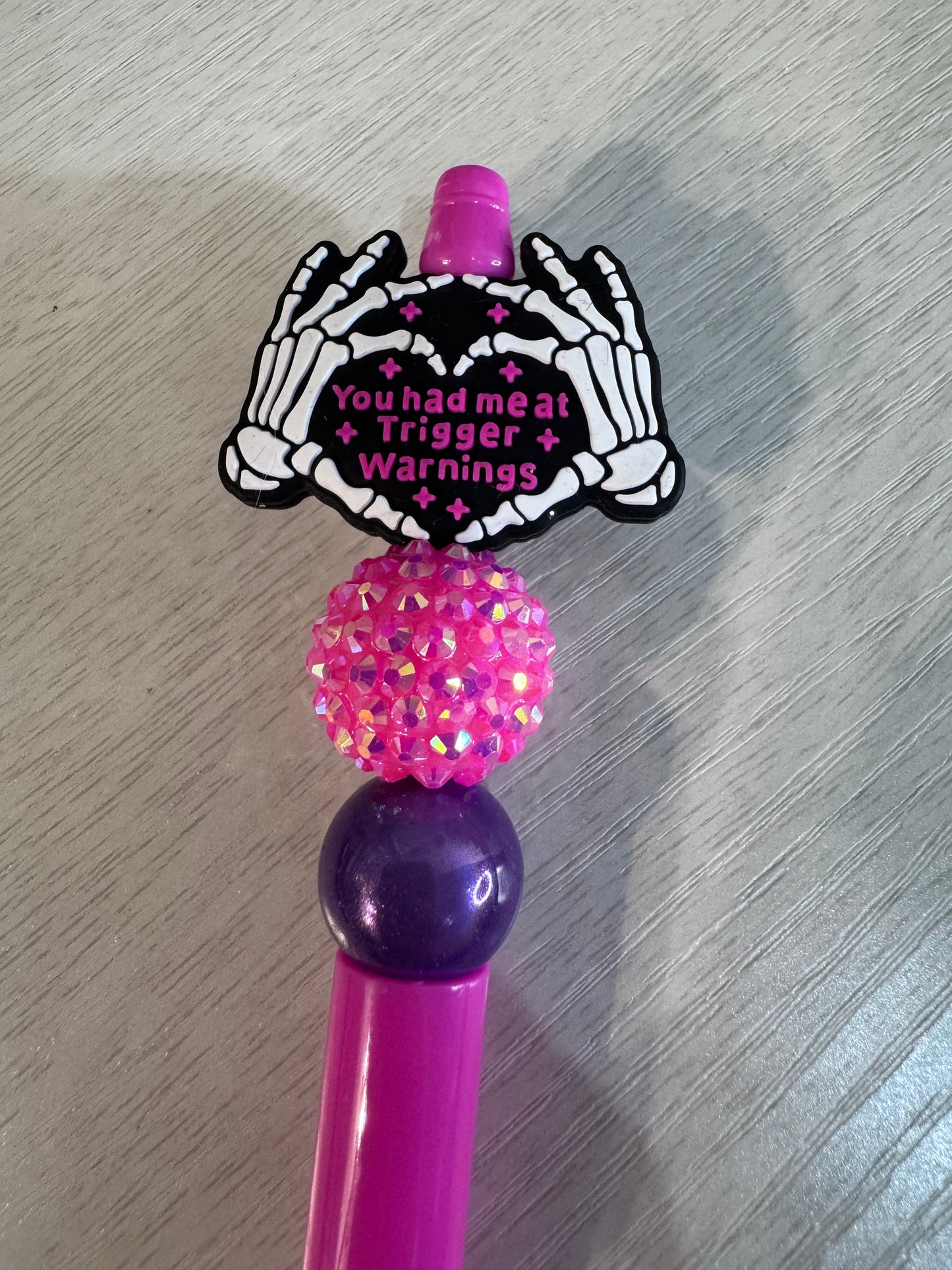 You had me at trigger warnings