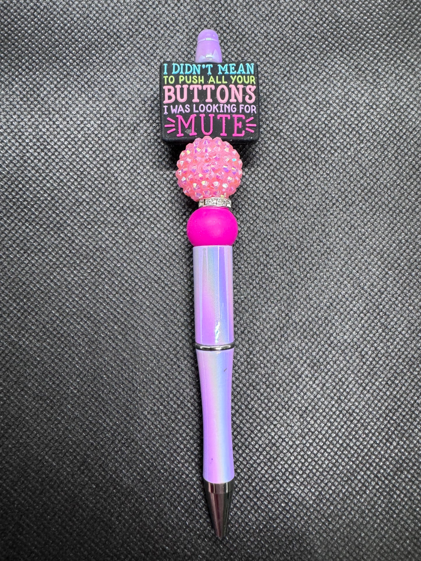 I didn’t mean to push all your buttons I was looking for MUTE