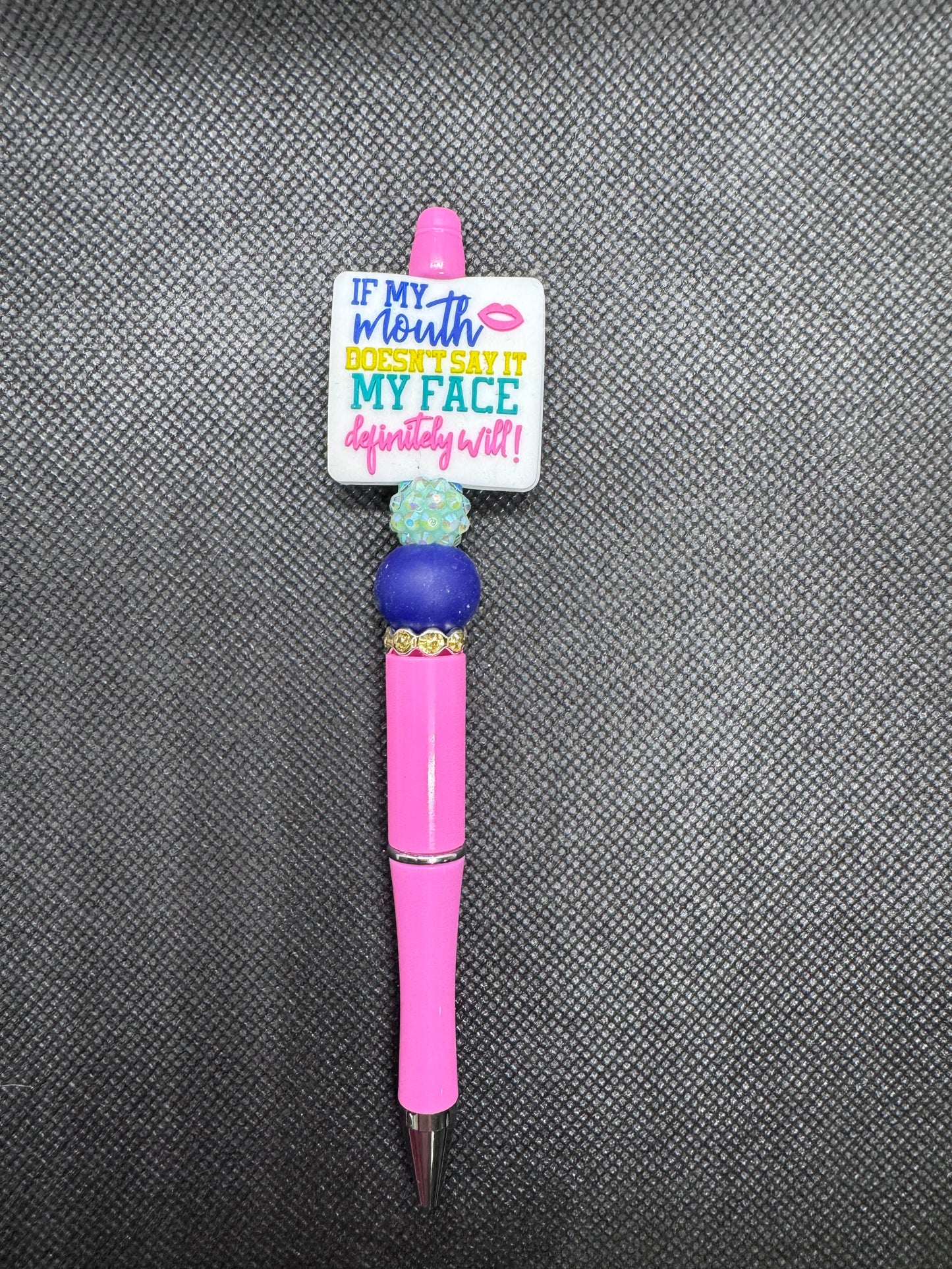 If my mouth doesn’t say it my face definitely will