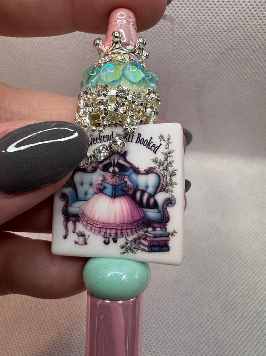 My weekend is all booked “Royal raccoon”