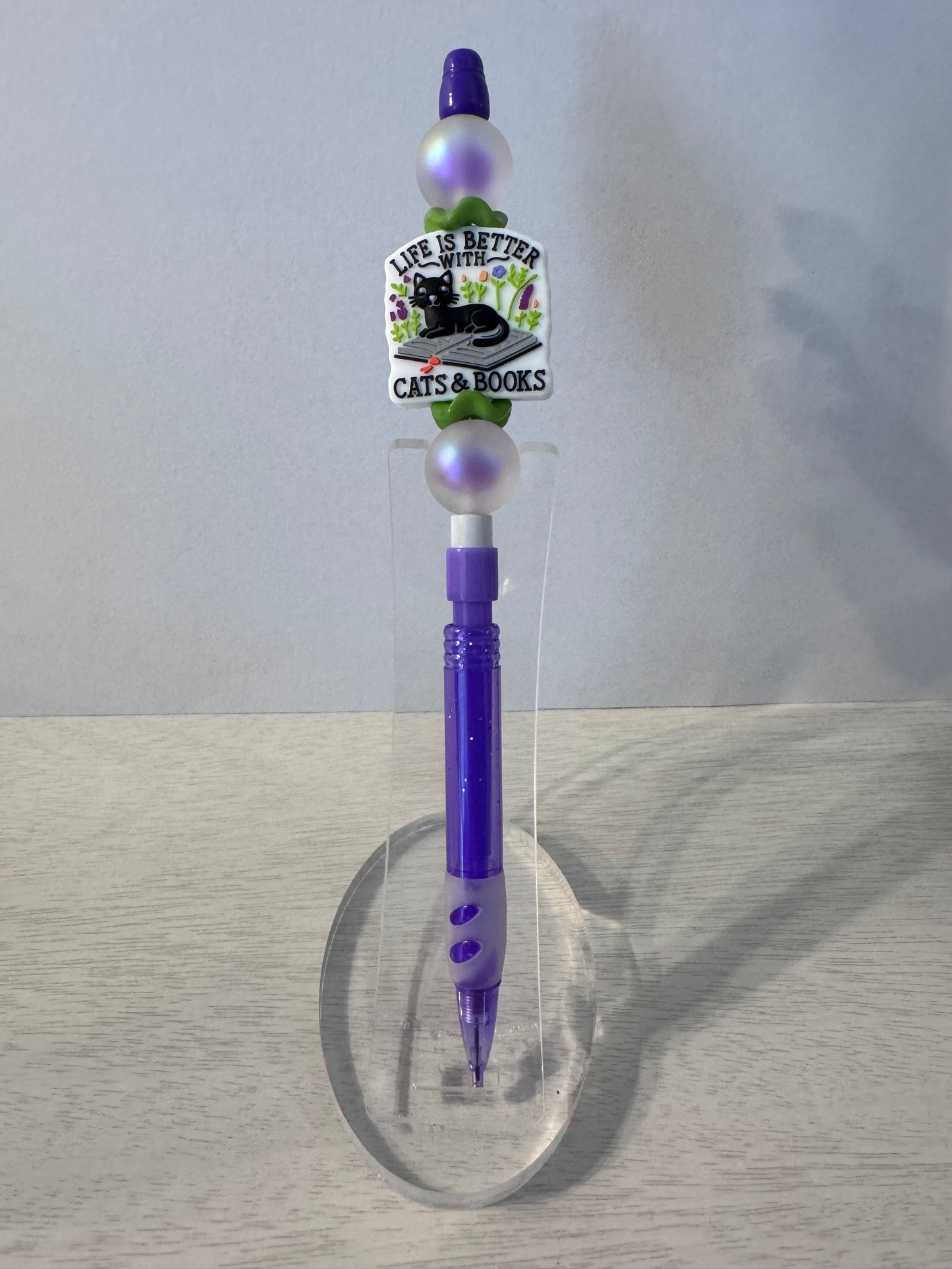 Life is better with cats and books