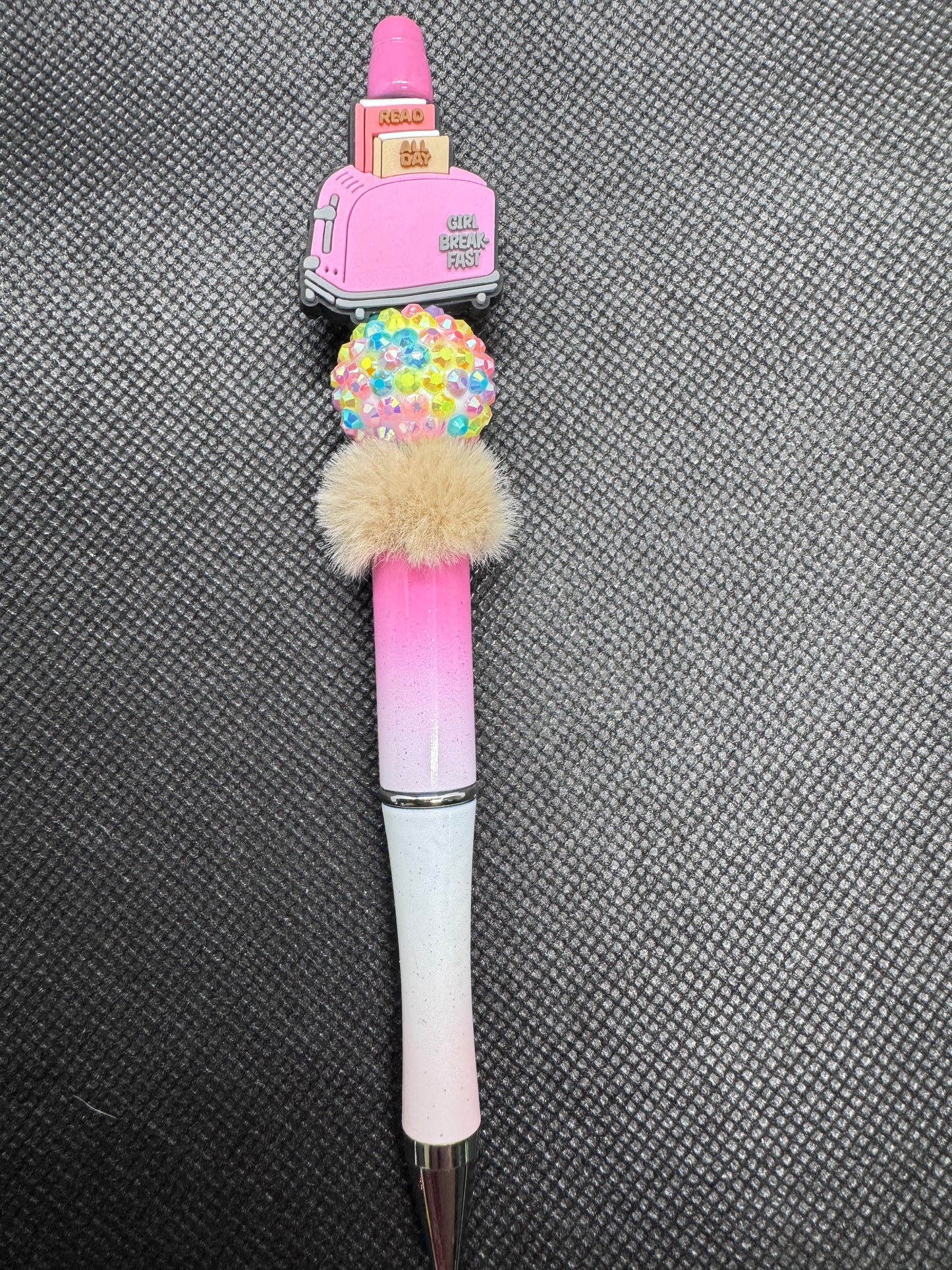 Read all day - girl breakfast