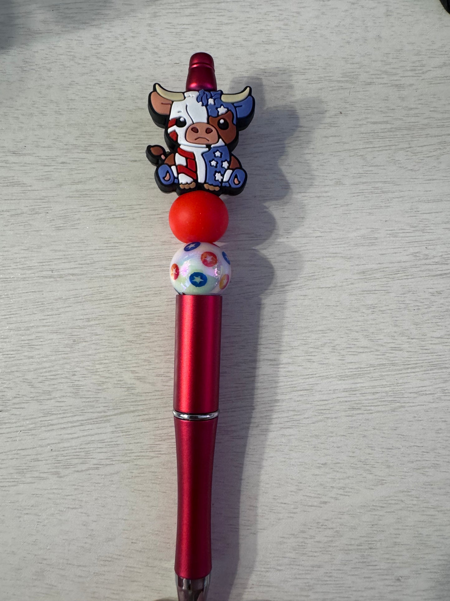 Patriotic cow/highland