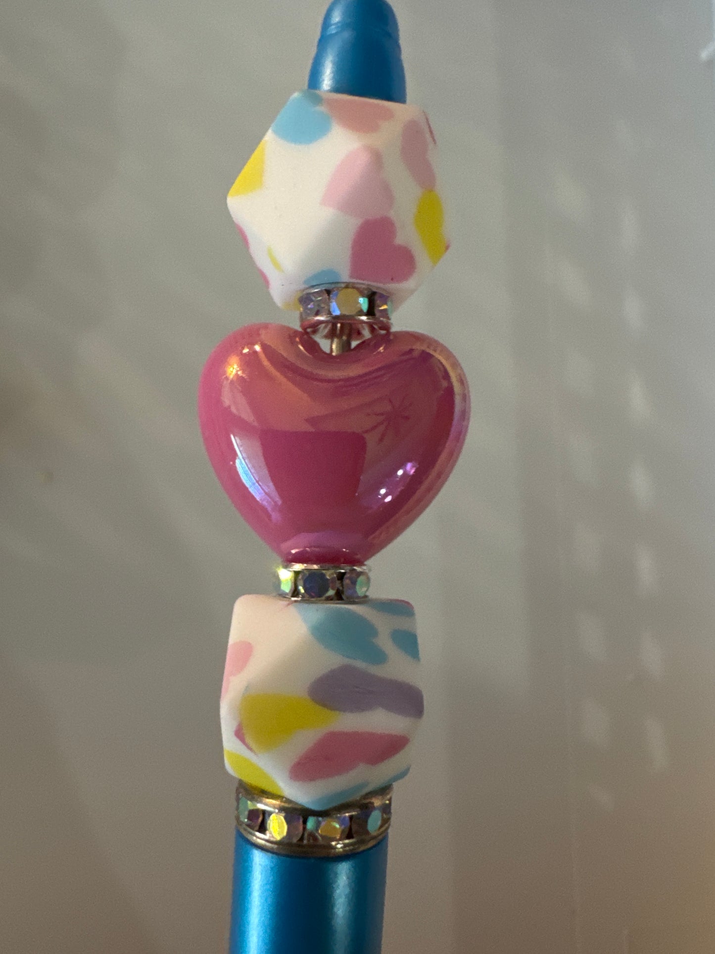 Triple heart bead