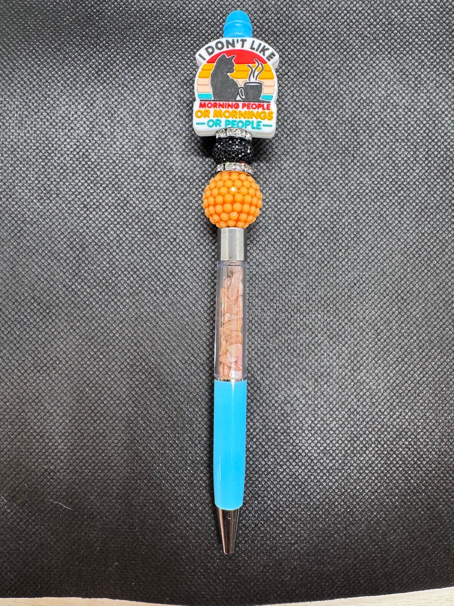 I don’t like morning people or mornings or people cat