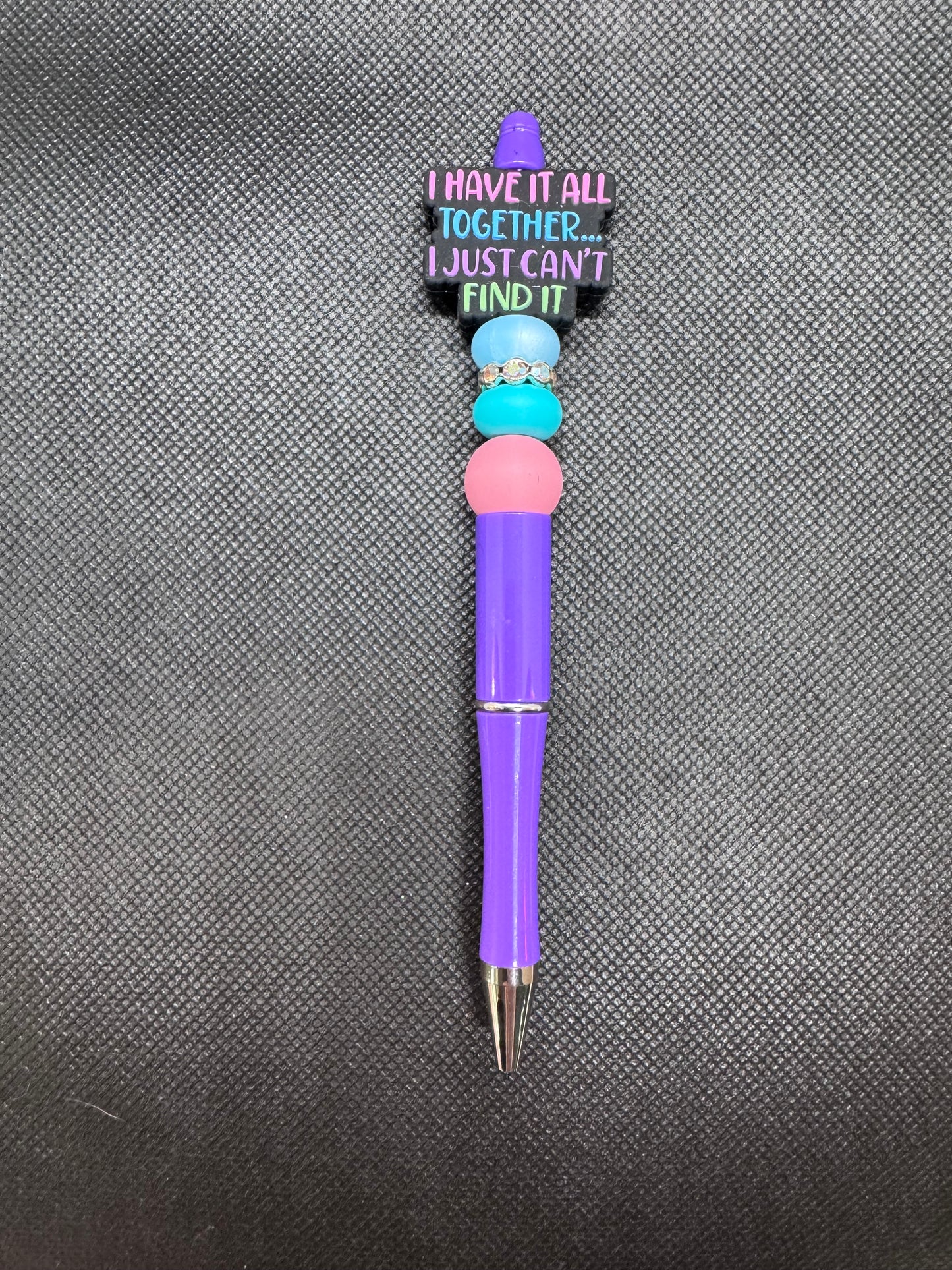 I have it all together I just can’t find it