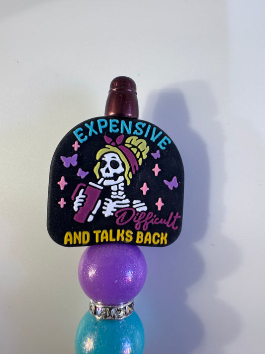 Expensive, difficult and talks back skeleton