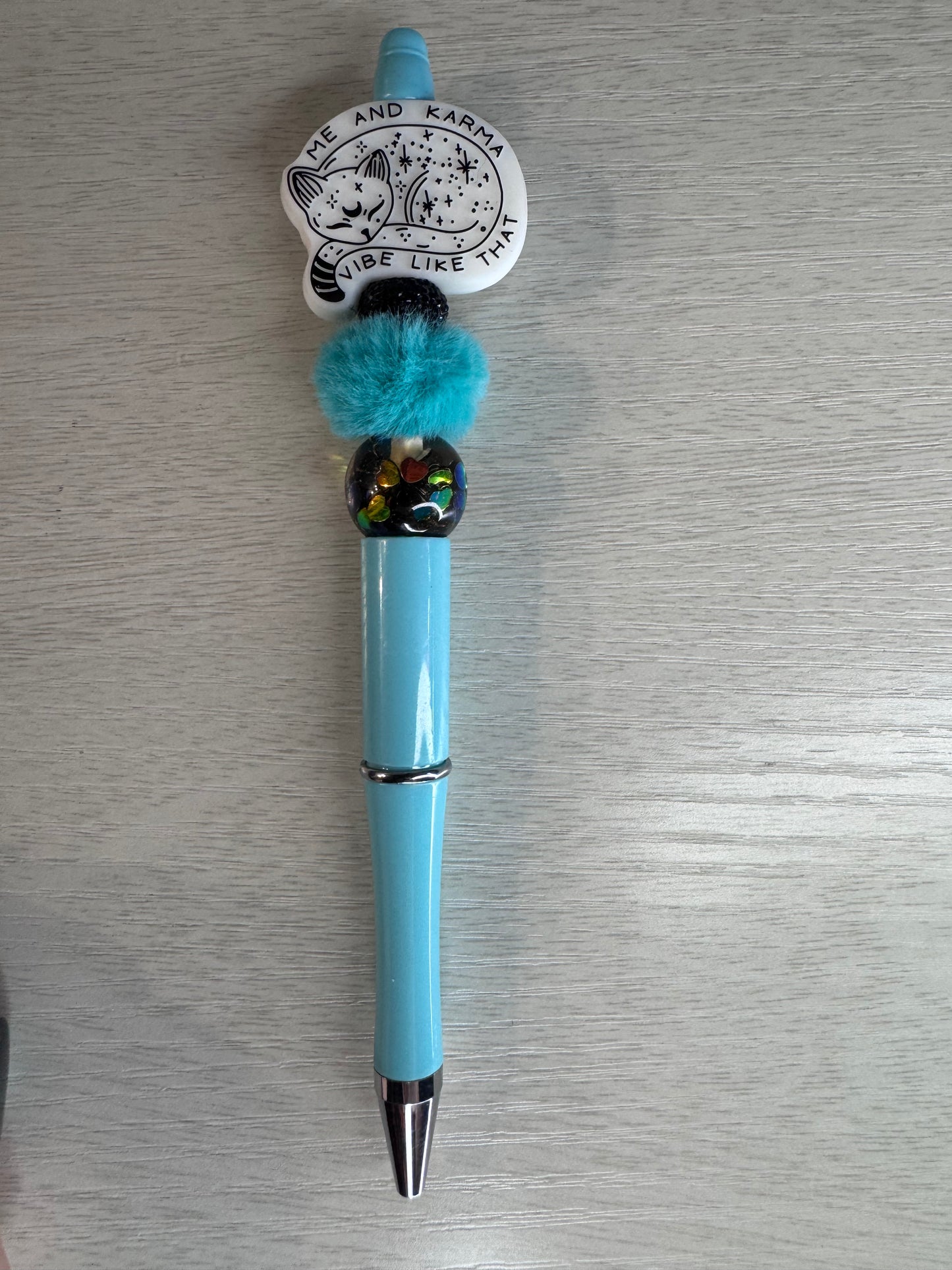 Me and karma vibe like that cat