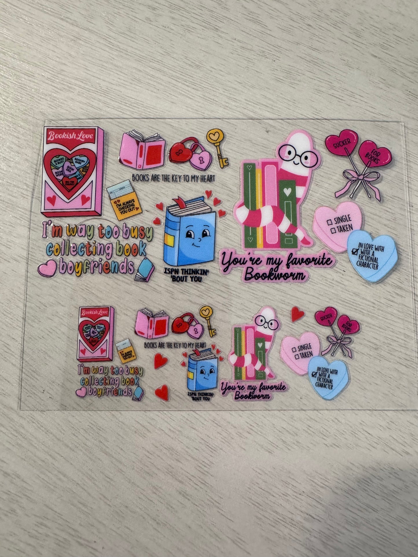 Books are the keys to my. Heart….