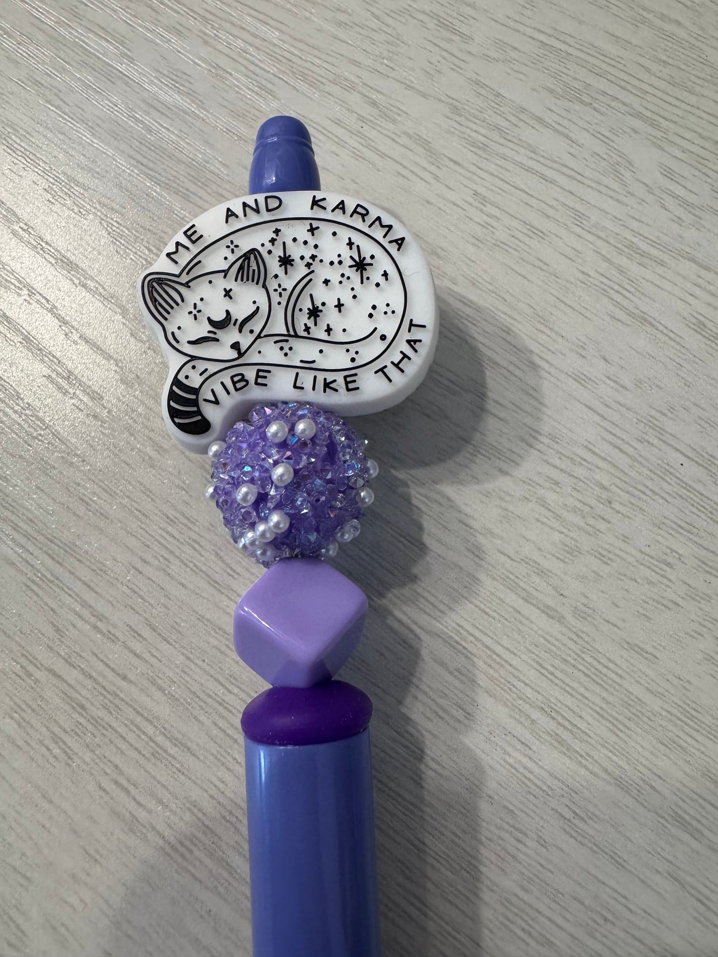 Me and karma vibe like that