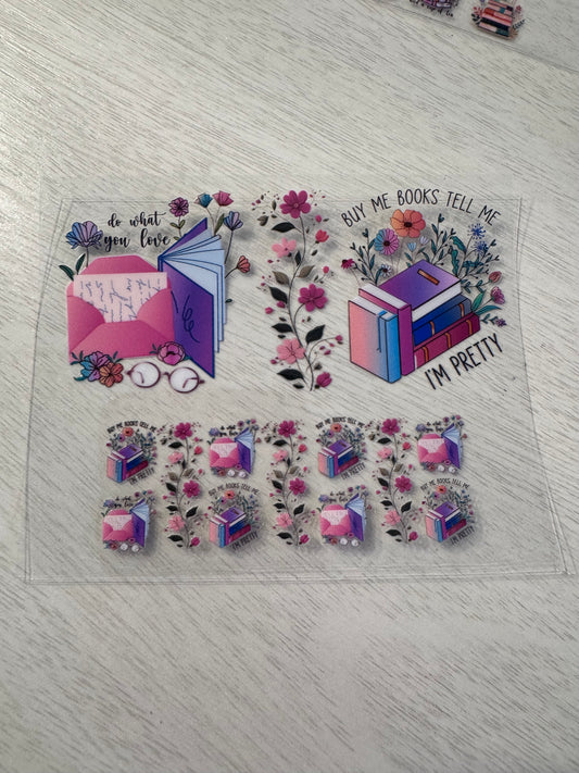 Do what you love, but me books and tell me I’m pretty