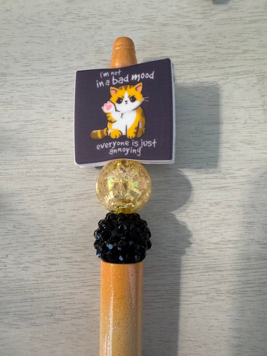 I’m not in a bad mood, everyone is just annoying cat