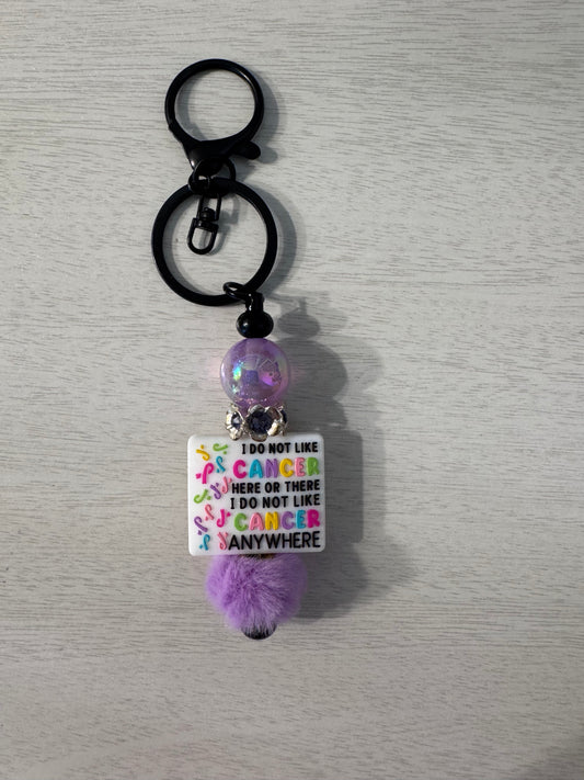 I do not like cancer, I don’t like cancer here nor there, I don’t like cancer anywhere