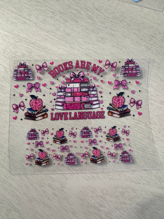 Books are my love language