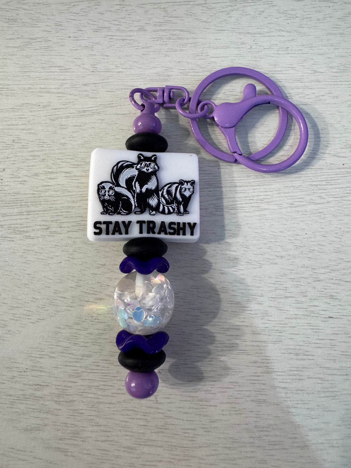 Stay Trashy (raccoon skunk and opposum)