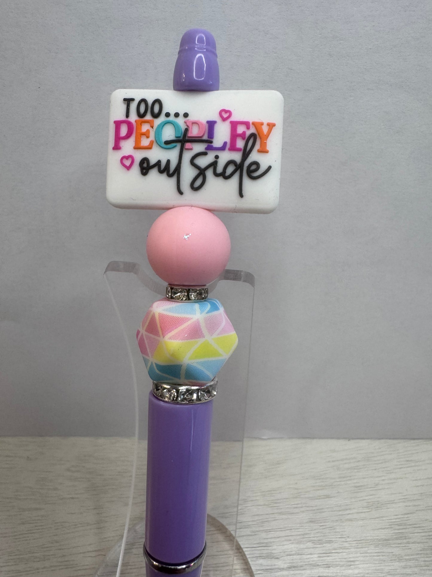 High functioning introvert  -  too…people outside.