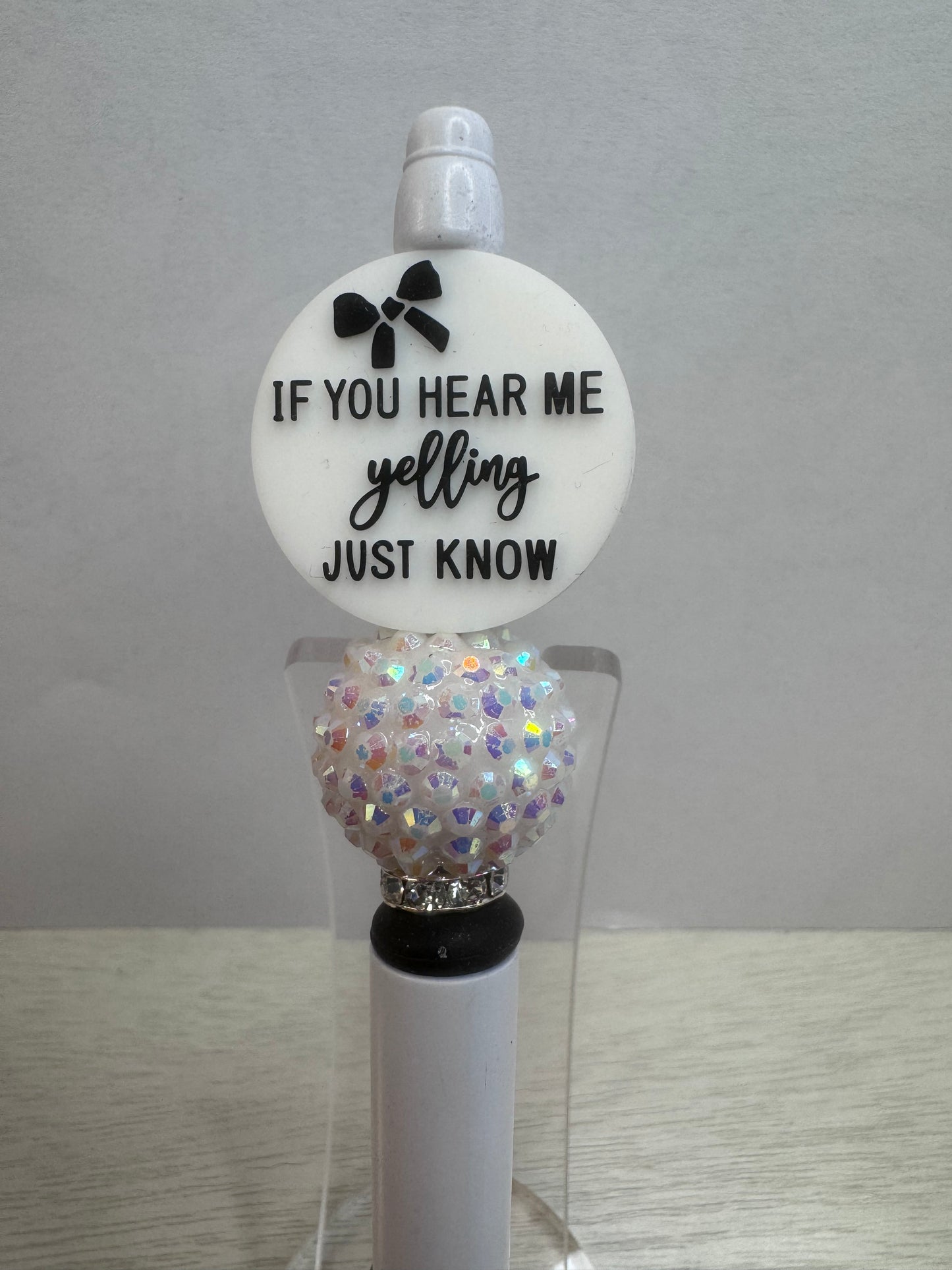 If you hear me yelling just know I said it nicely 26 times - THE MOM