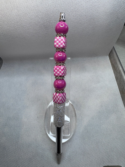 Speciality extended pink beaded