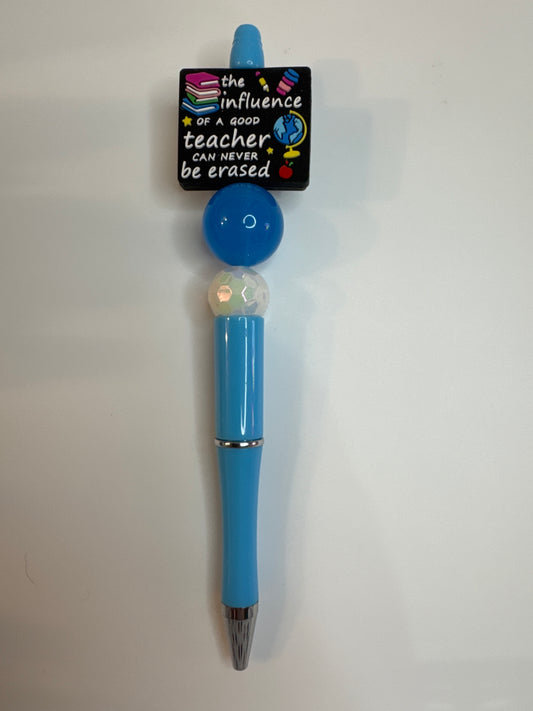 The influence of a good teacher can never be erased