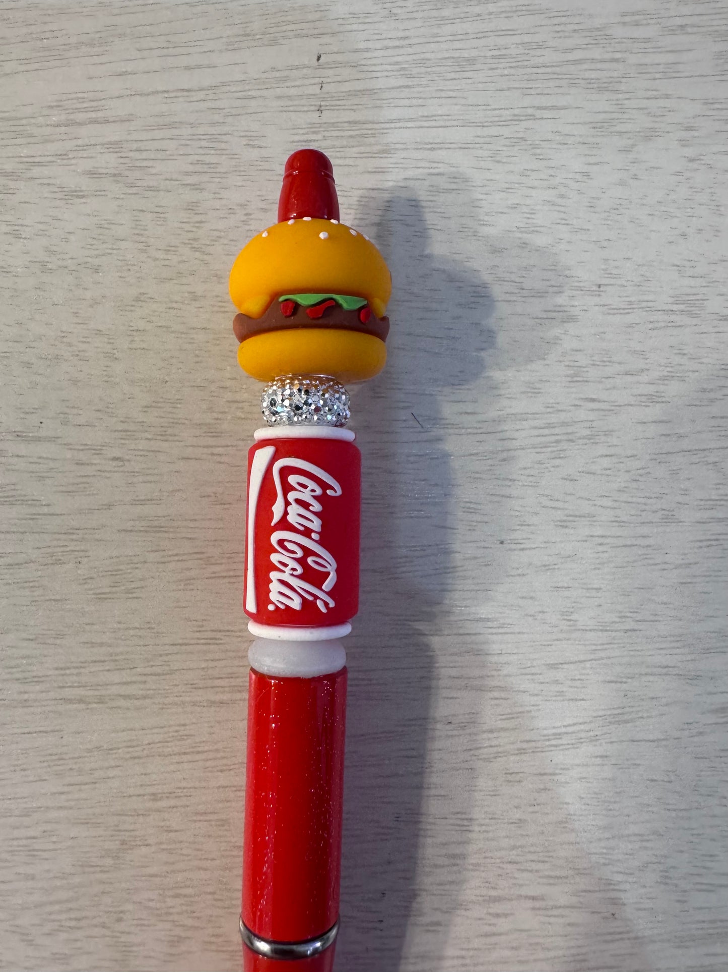 Burger and a coke please