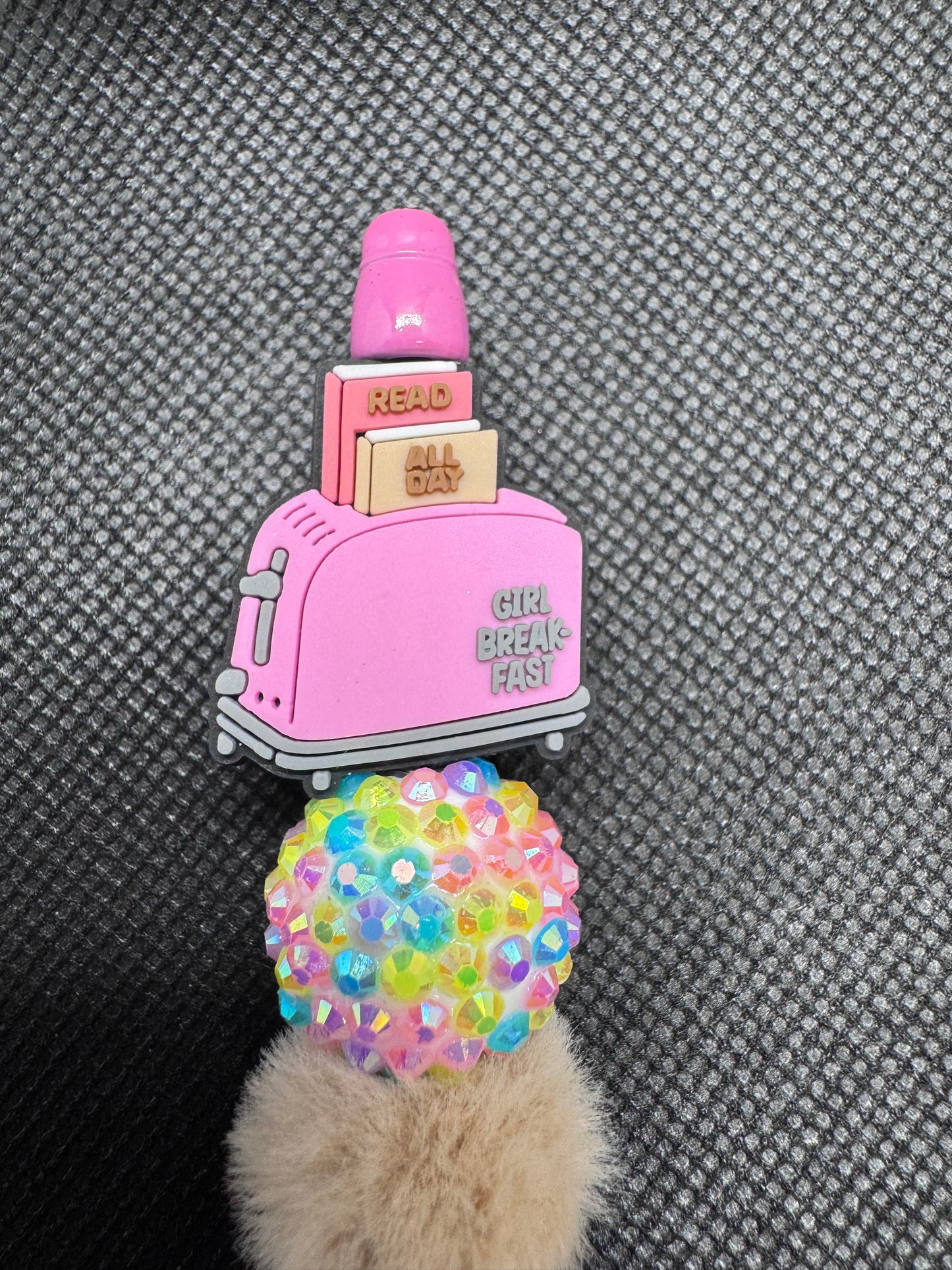 Read all day - girl breakfast