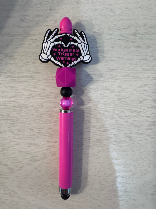 You had me at trigger warnings