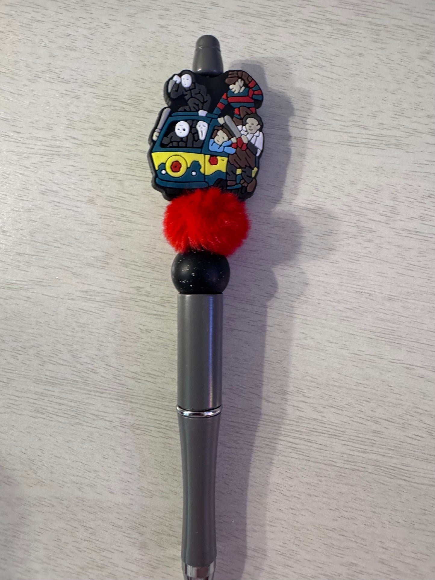 The horror gang in mystery machine