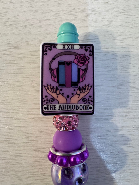 The audiobook tarot card