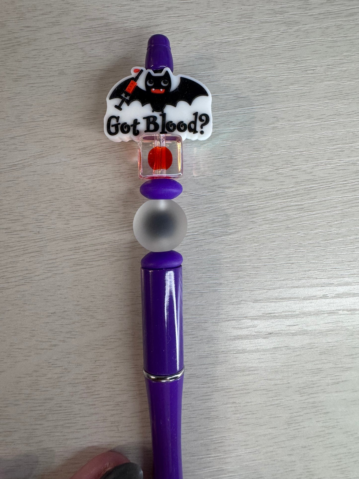 Got blood (vampire bat with needle)