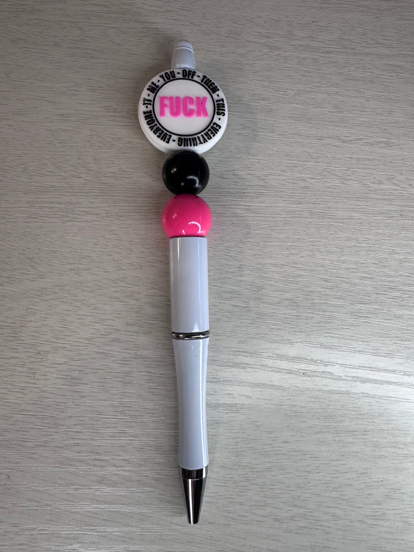 F*ck me, you, off, then, this, everything, everyone, it.