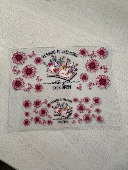 Reading is dreaming with your eyes open