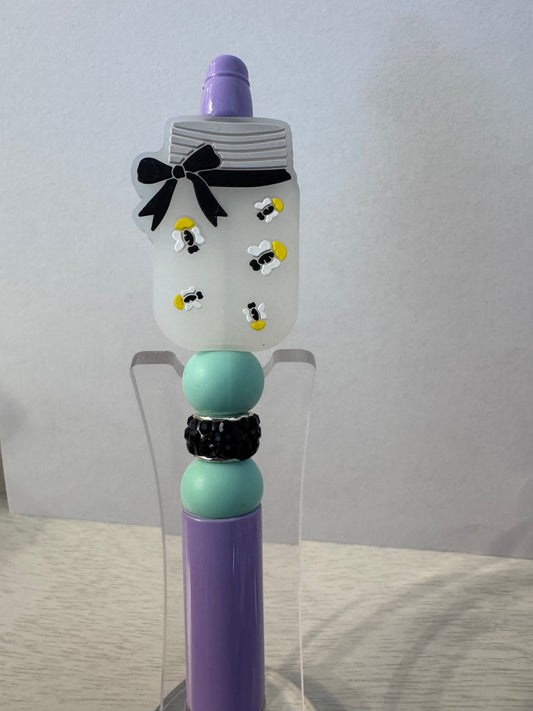 Firefly/lightning bug in mason jar