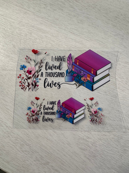 I have lived a thousand lives