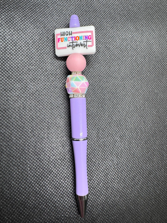 High functioning introvert (side 1). Too peopley outside