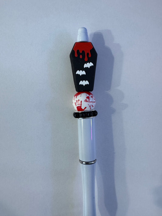 Bloody Coffin with bats