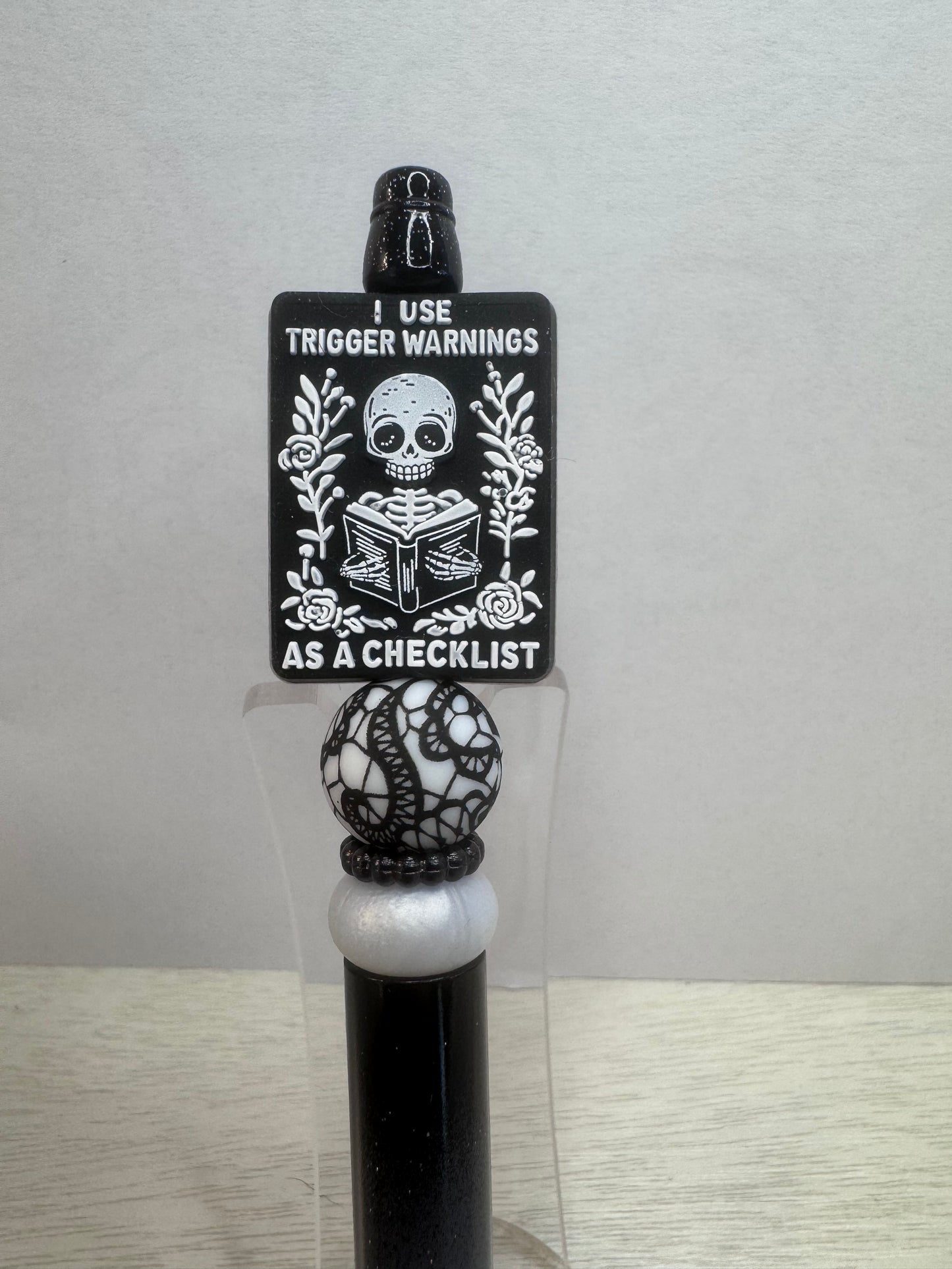 I use trigger warnings as a checklist skeleton