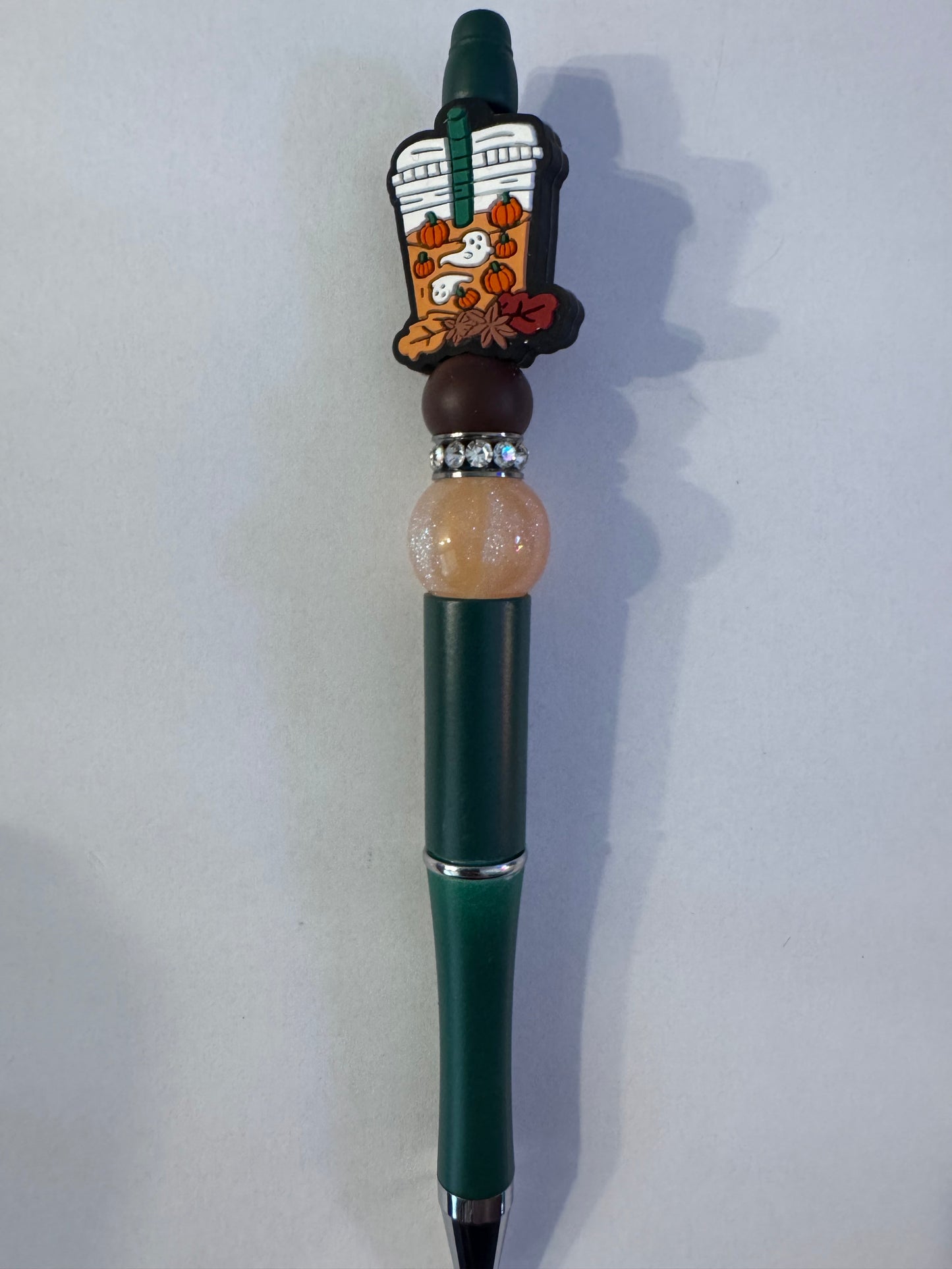 Pumpkin spice with ghosts