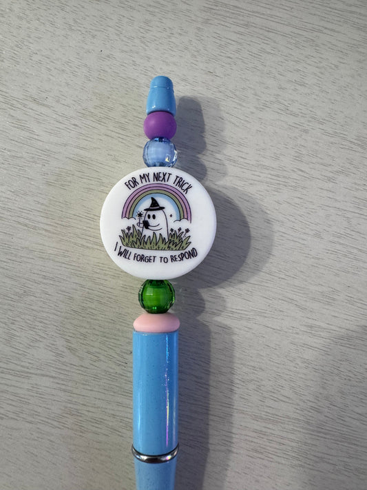 Ghost, for my next trick I’ll forget to respond