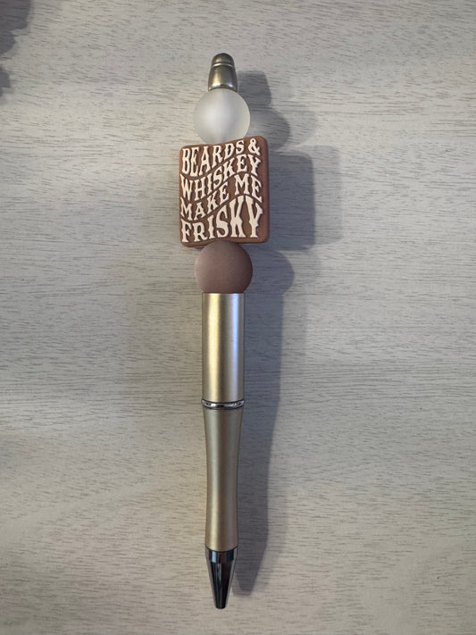 Beards & whiskey make me frisky