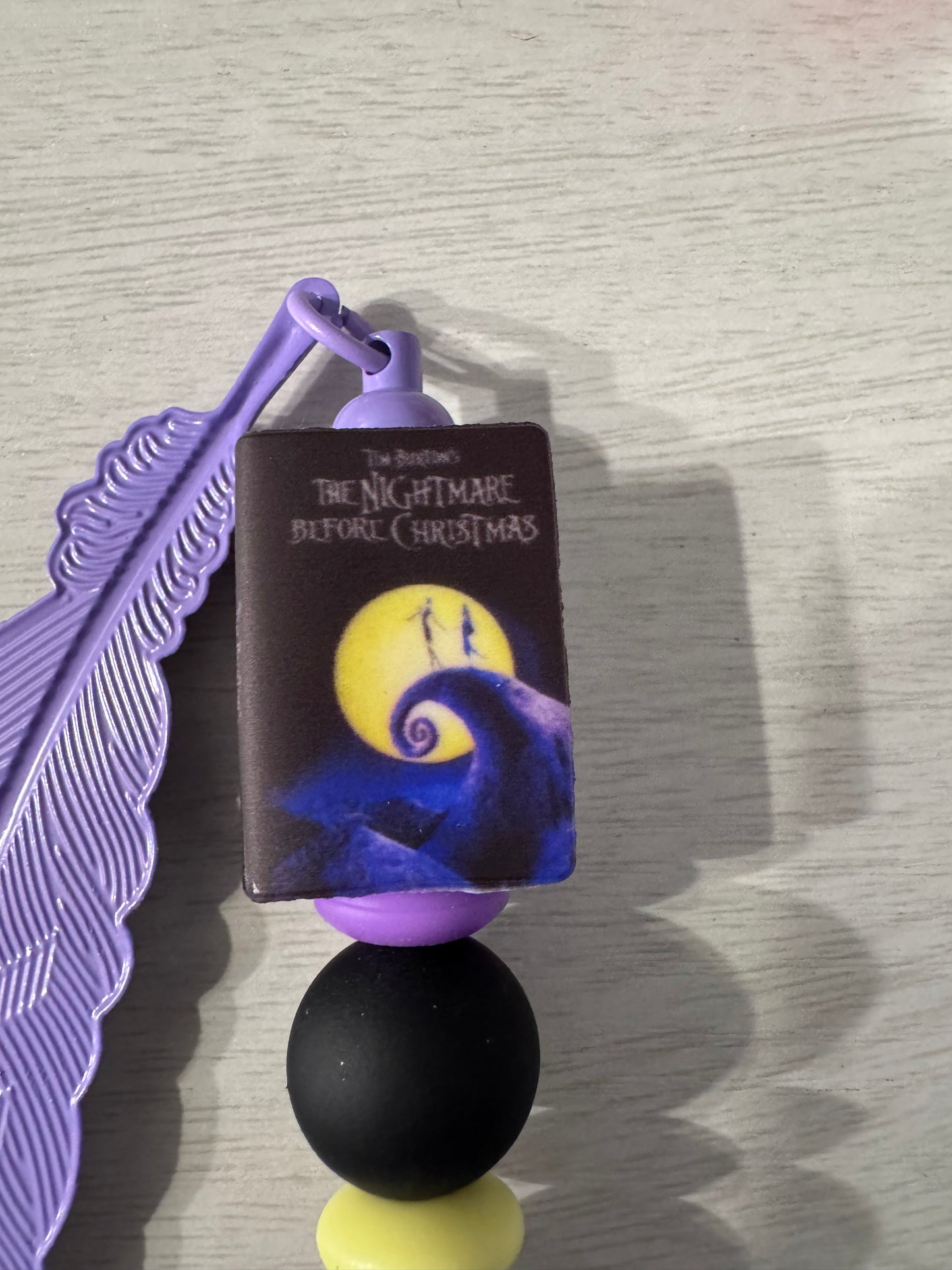 NBC feather bookmark