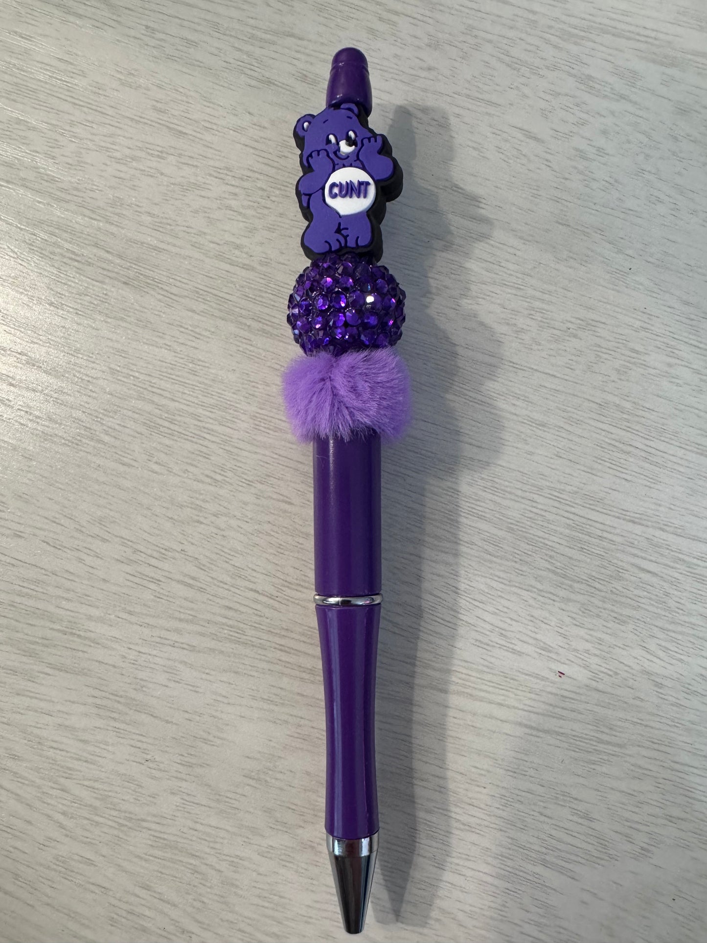 Purple Swear Bear “c*nt”