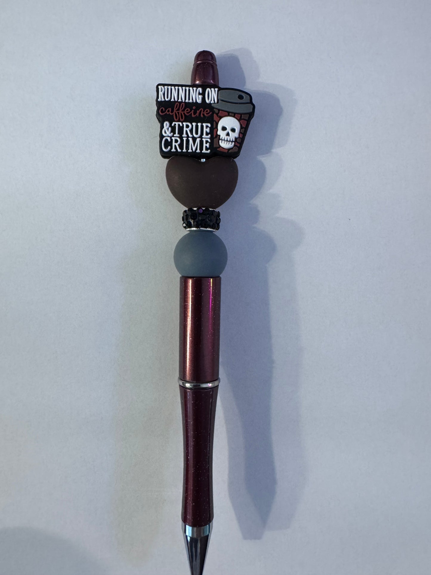 Running on coffee and true crime